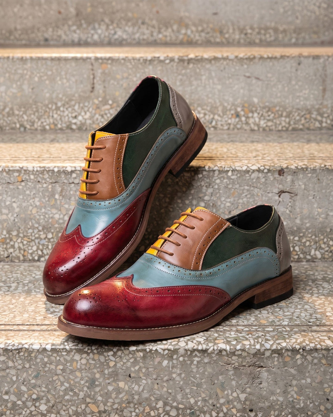 Simone Leather Wingtip Brogue Oxford