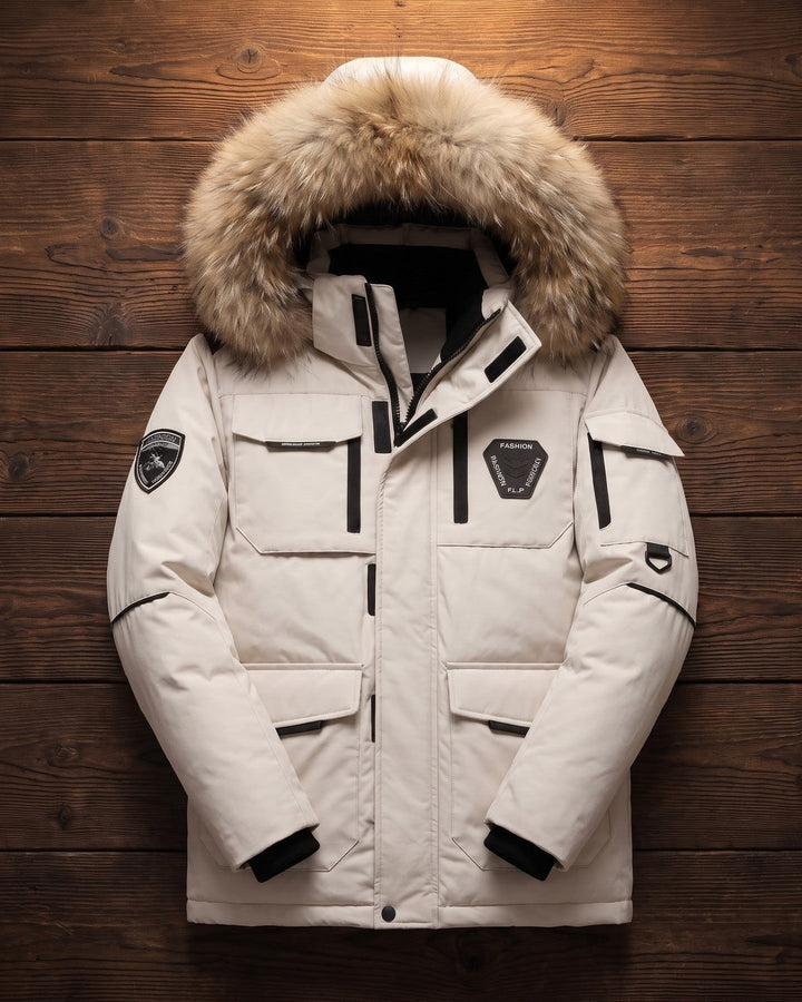 Francesco Fur-Trimmed Parka Jacket