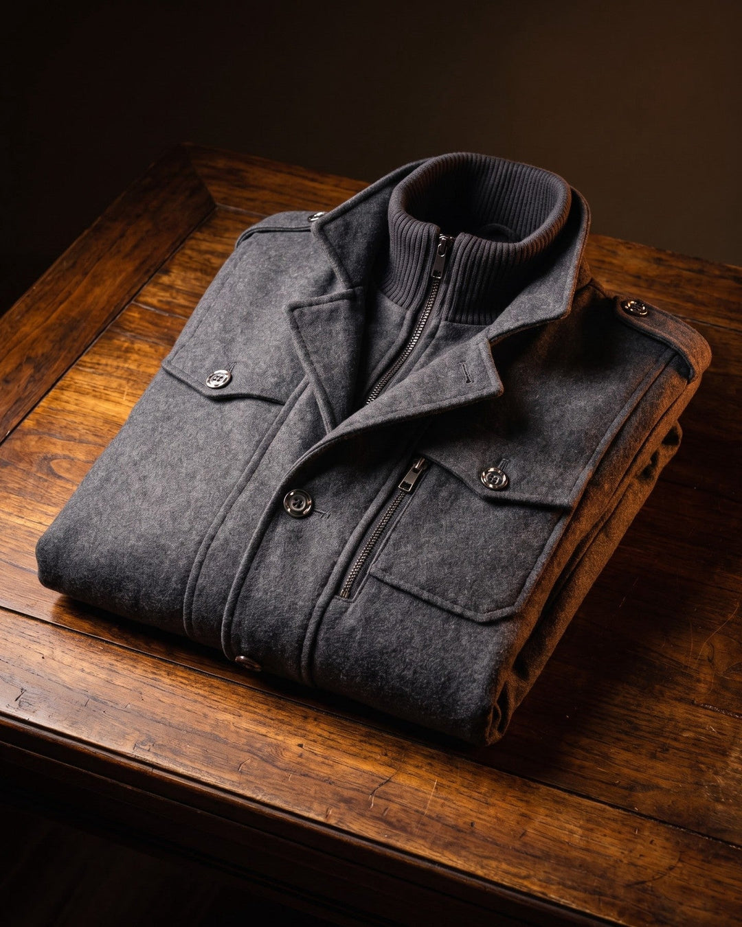 Eduardo Wool Field Coat