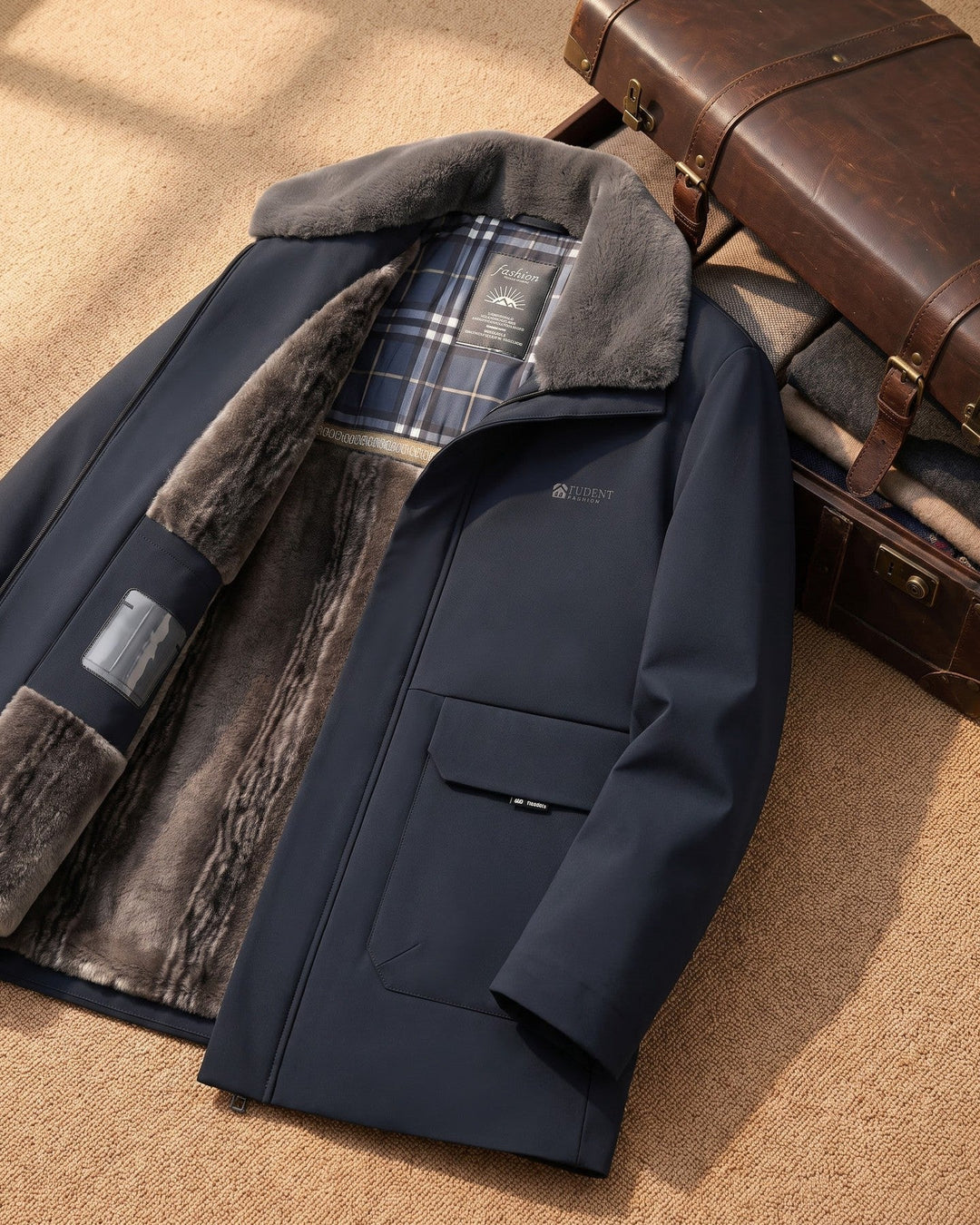 Simon Fleece-Lined Winter Jacket