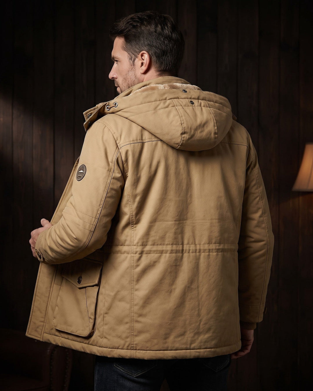 Fortunato Cotton Blend Winter Jacket