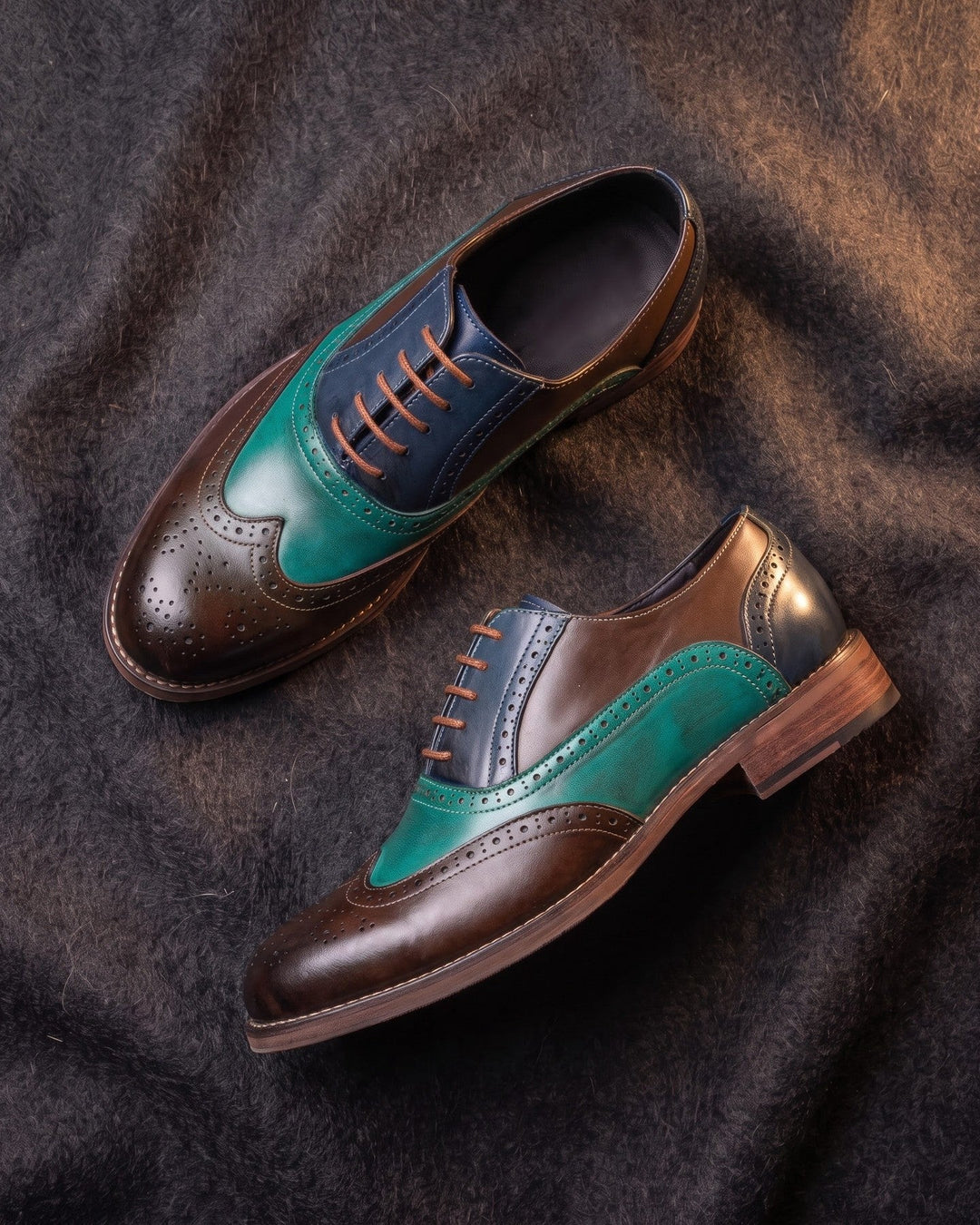 Simone Leather Wingtip Brogue Oxford