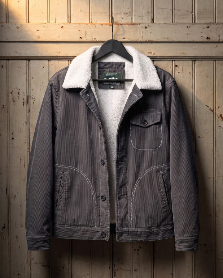 Julian Corduroy Sherpa-Lined Jacket
