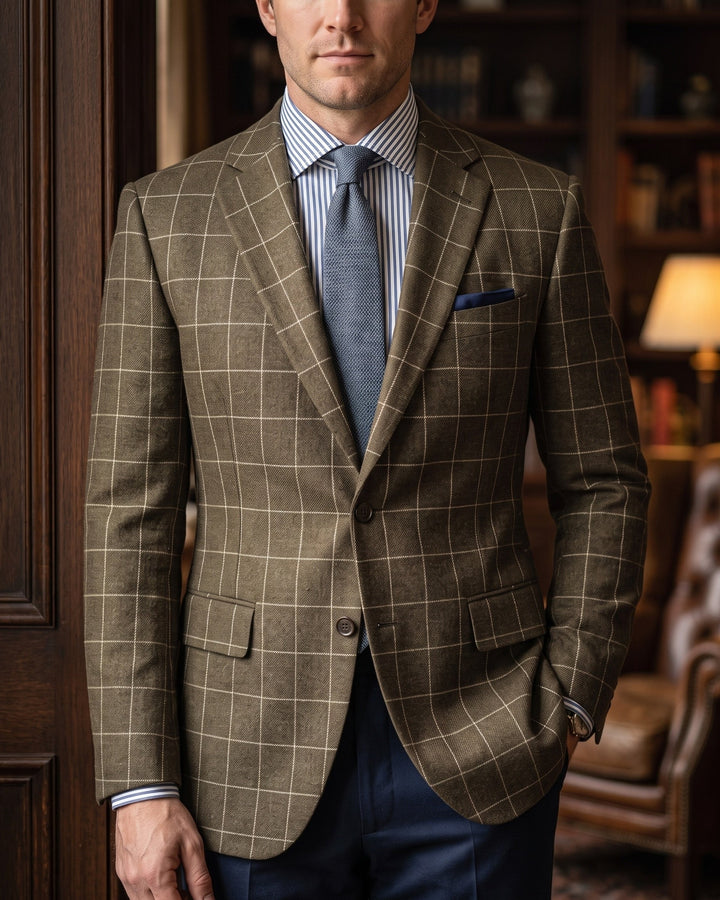 Rocco Windowpane Blazer