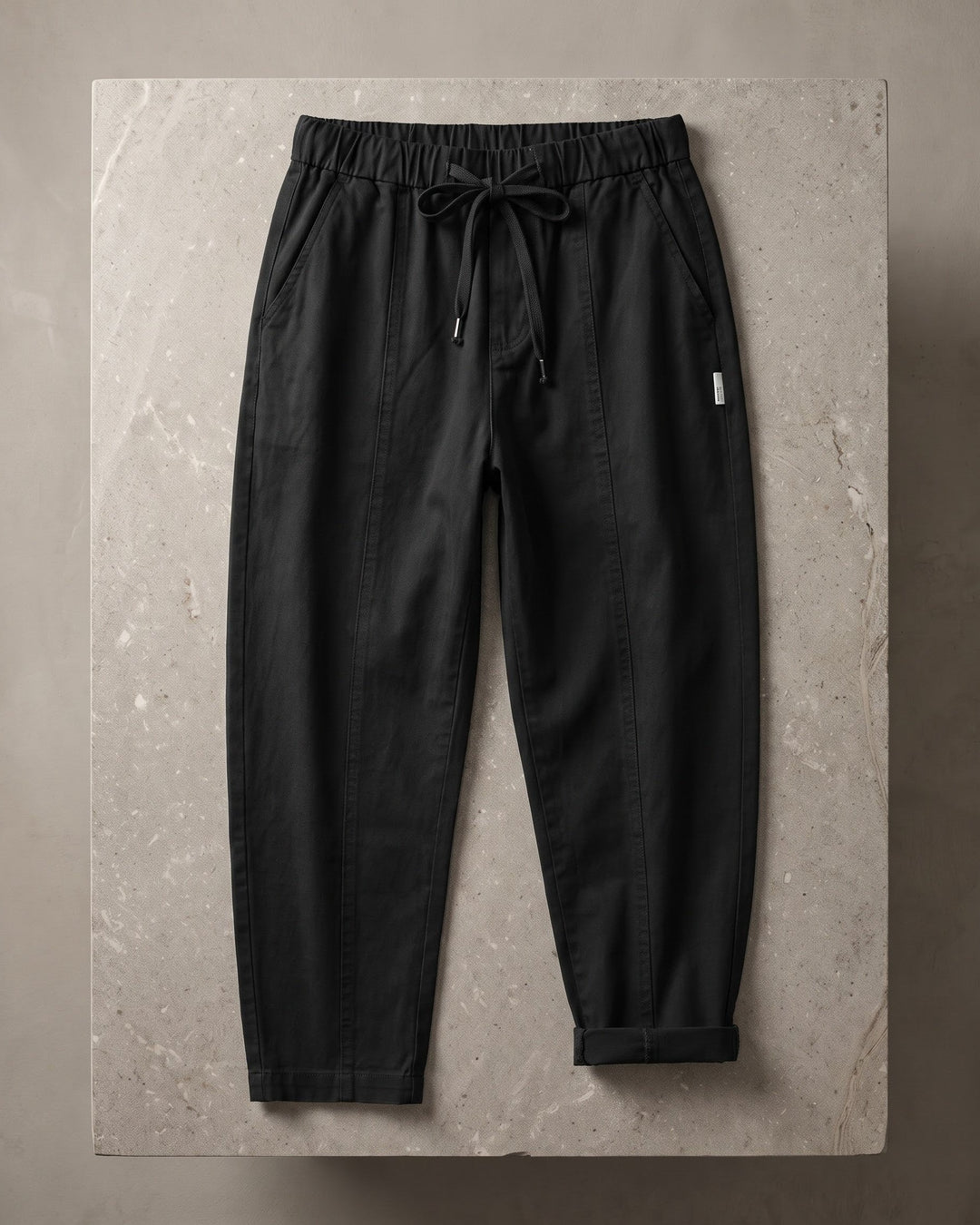 Virgilio Cotton Drawstring Trousers