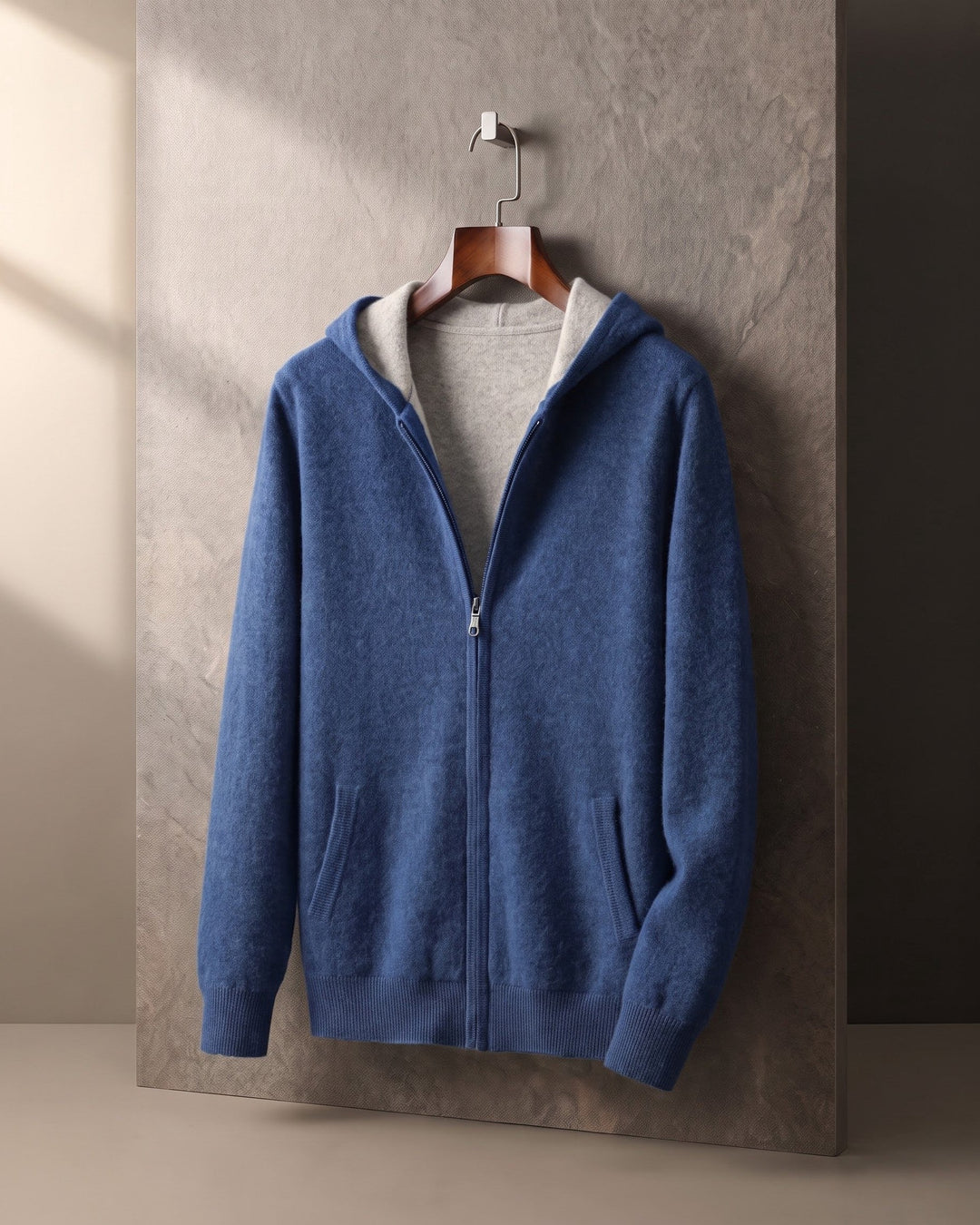 Donato Cashmere Zip Hoodie