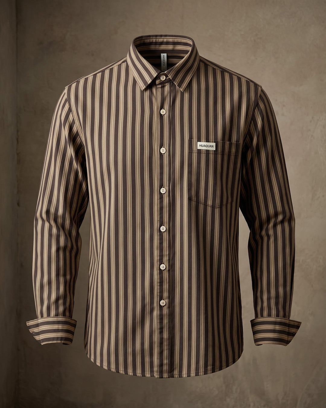 Andrea Cotton Striped Shirt
