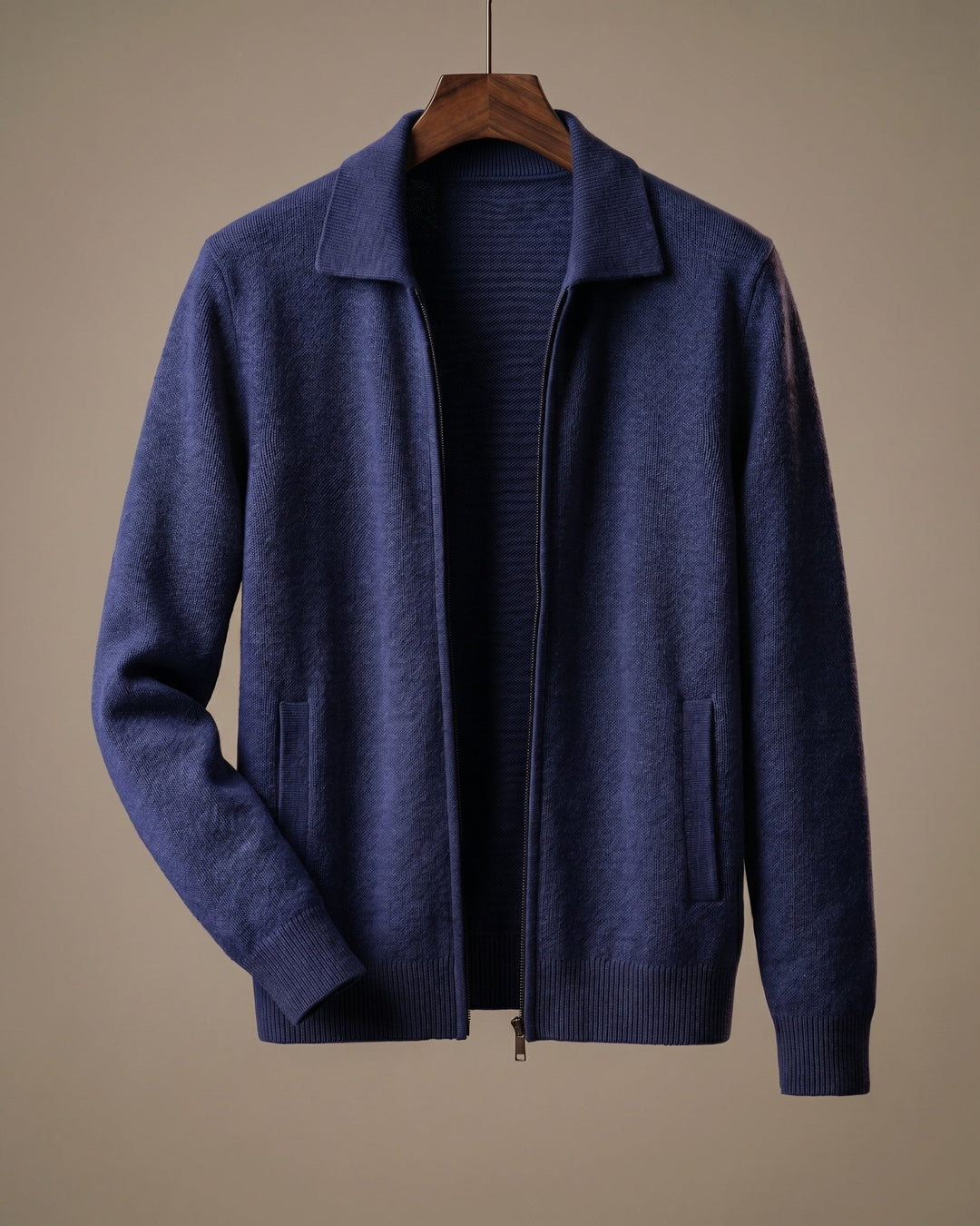 Rodolfo Cashmere Zip-Through Jacket