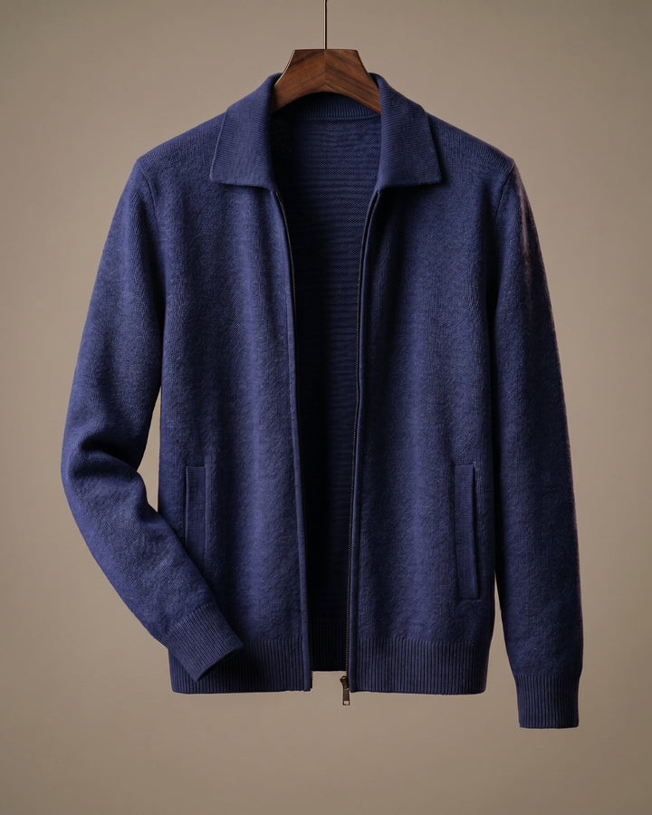 Rodolfo Cashmere Zip-Through Jacket