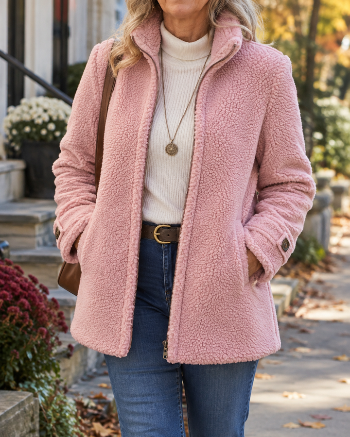 Rebecca | Stand-Collar Zip Jacket