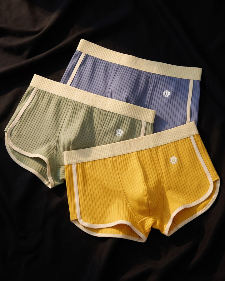 Renato Cotton Ribbed Boxer Brief