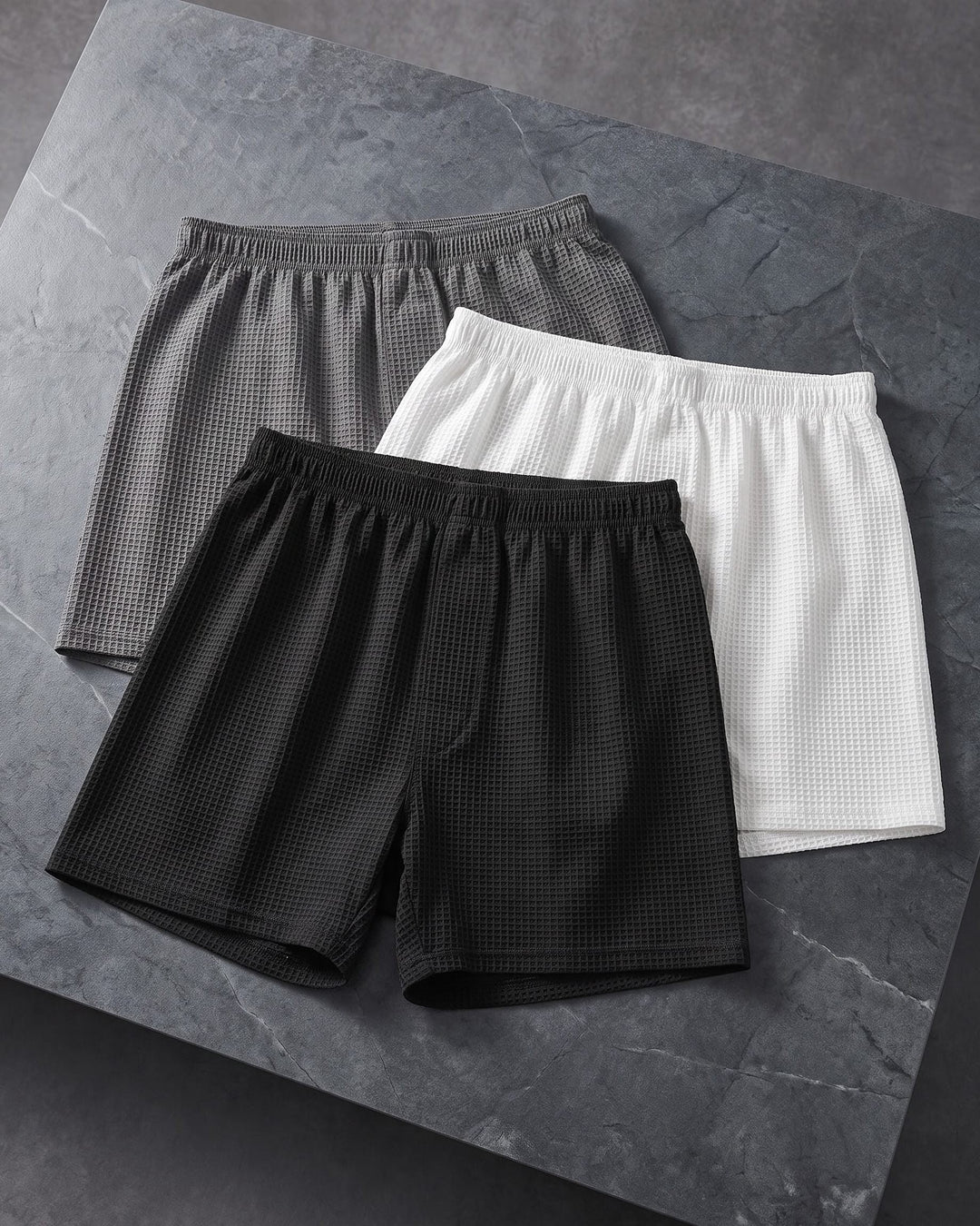 Elio Waffle Shorts