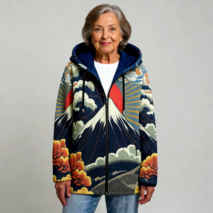 KALINA | LUXURIOUS CARDIGAN WITH ARTISTIC INSPIRATION