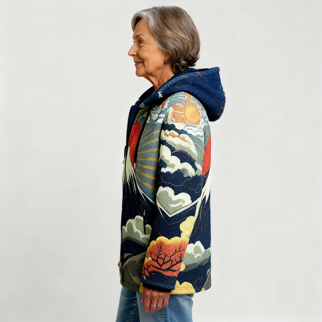 KALINA | LUXURIOUS CARDIGAN WITH ARTISTIC INSPIRATION