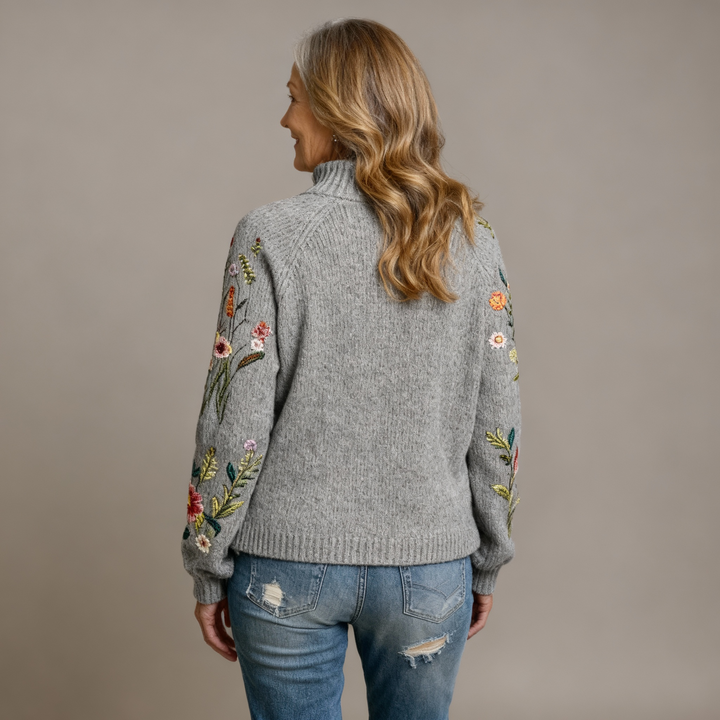 FREYA | CLASSIC VINTAGE FLORAL KNIT JUMPER