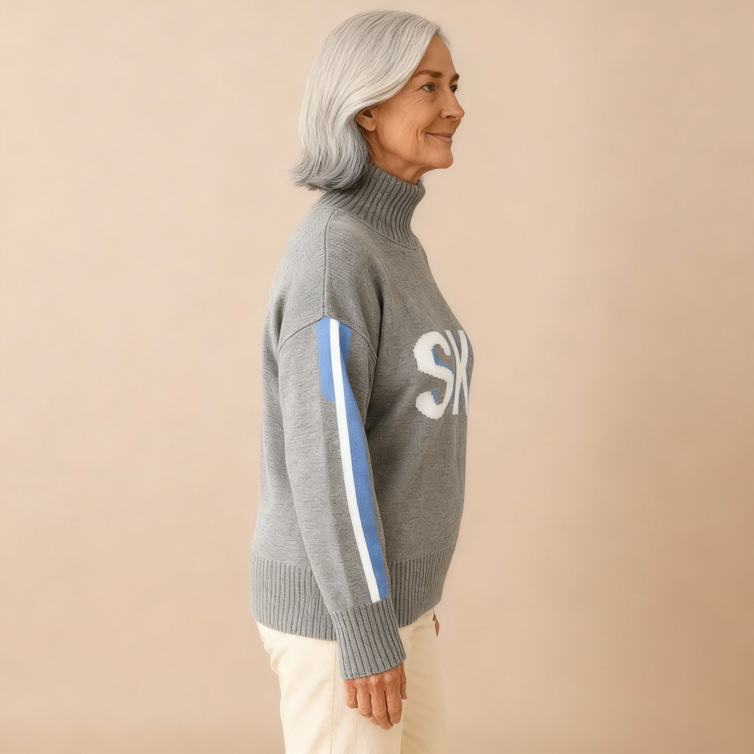 IMOGEN | RETRO TURTLENECK SKI JUMPER