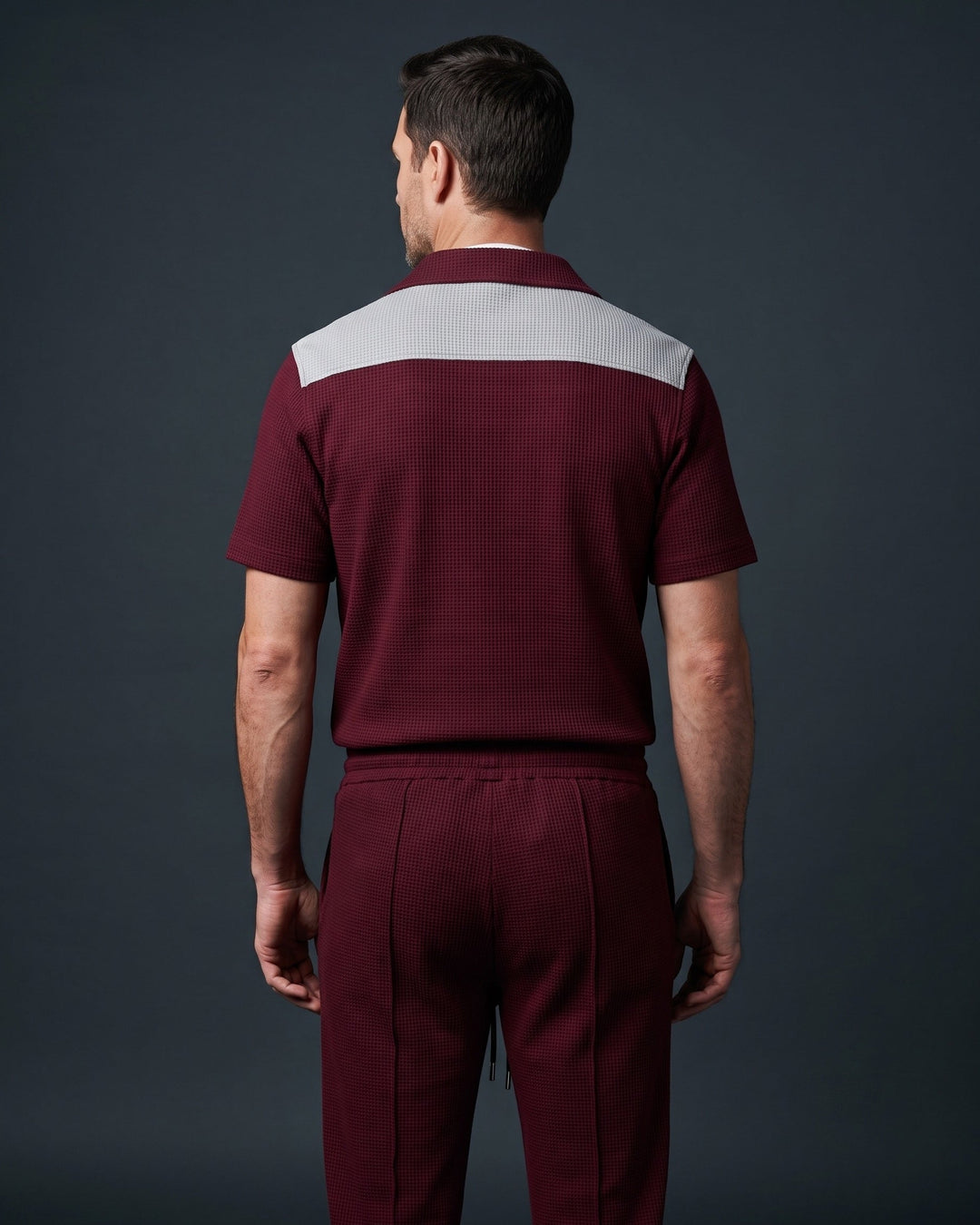 Giorgio Waffle-Knit Coordinate Set