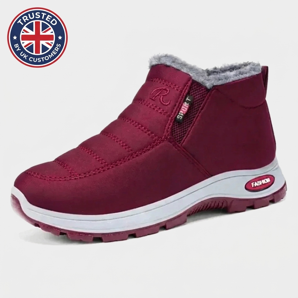 Sianna™ | Quilted Waterproof Slip-On Ankle Boots