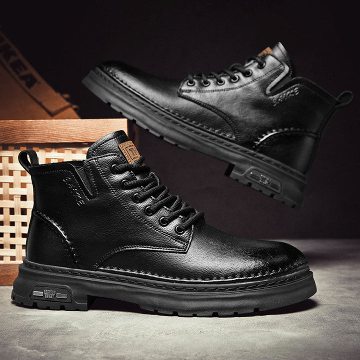 Renzo Leather Mid Boots