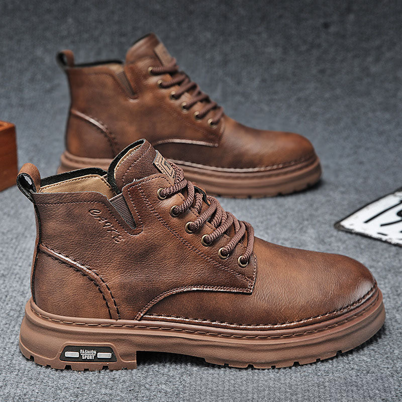 Renzo Leather Mid Boots