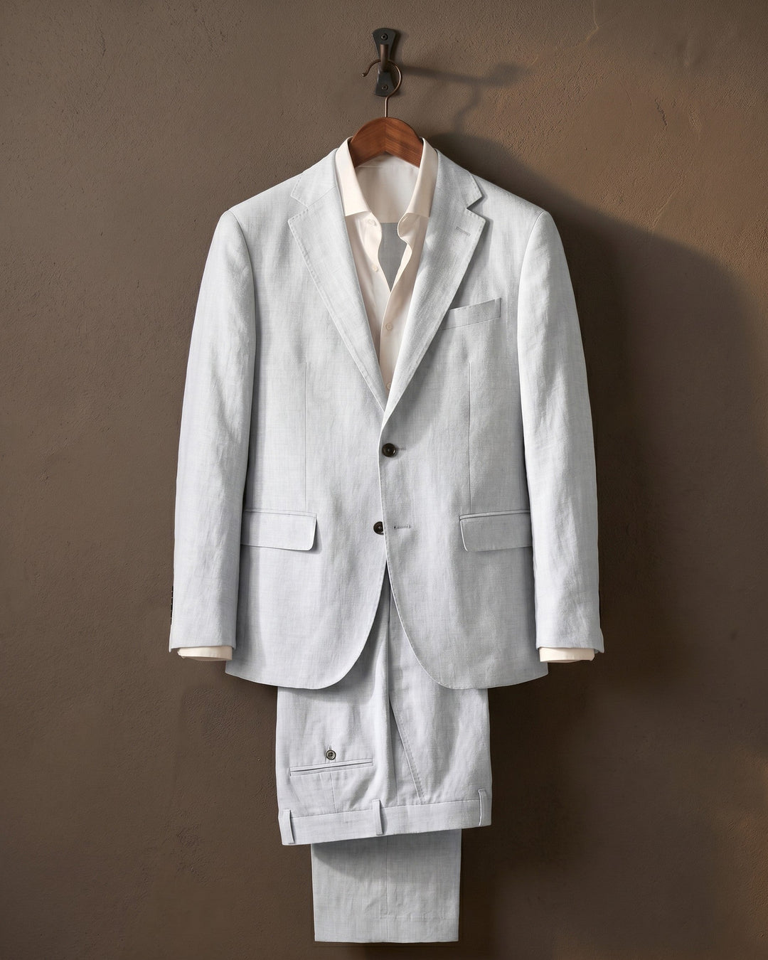Renato Linen-Blend Suit