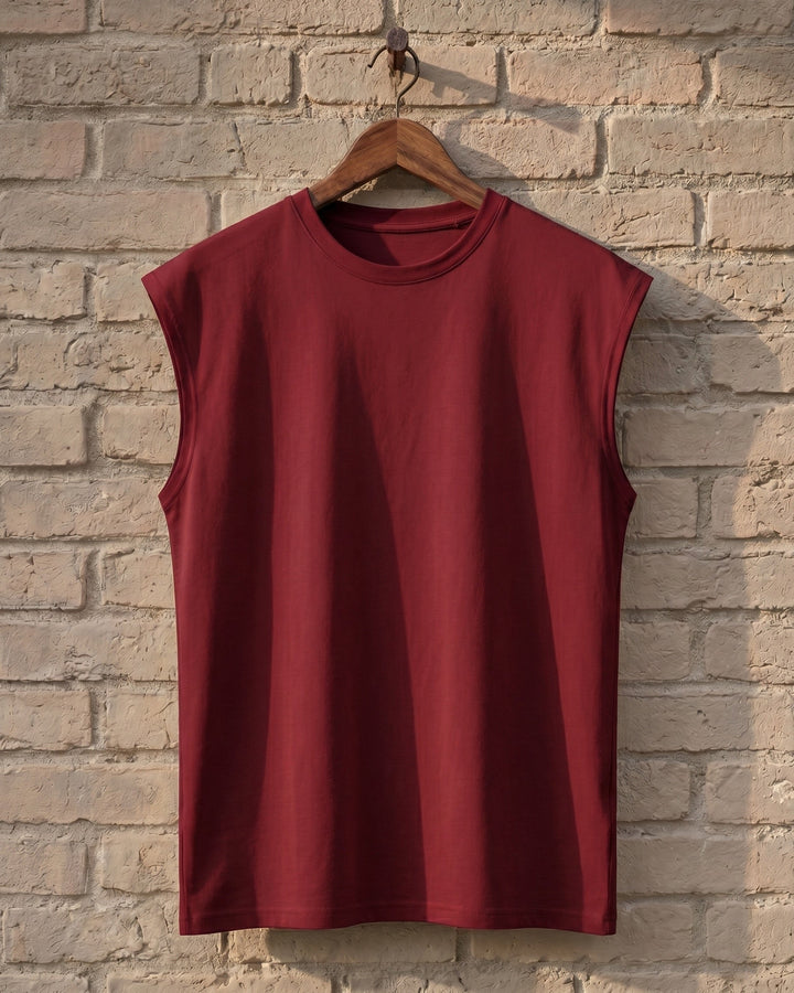 Ludovico Cotton Blend Sleeveless Tee