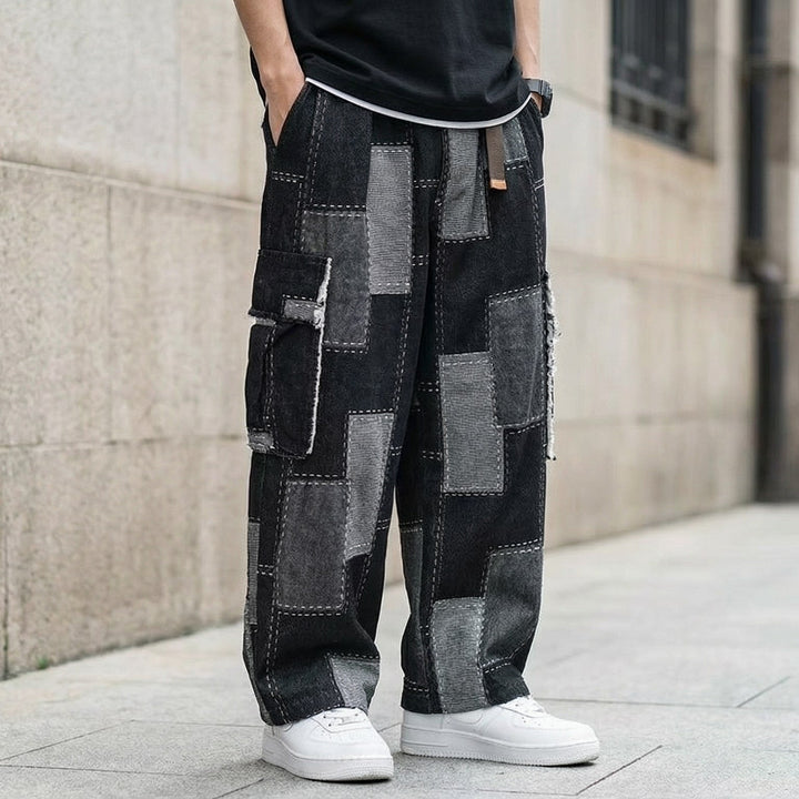Martinas Patchwork Cotton Trouser
