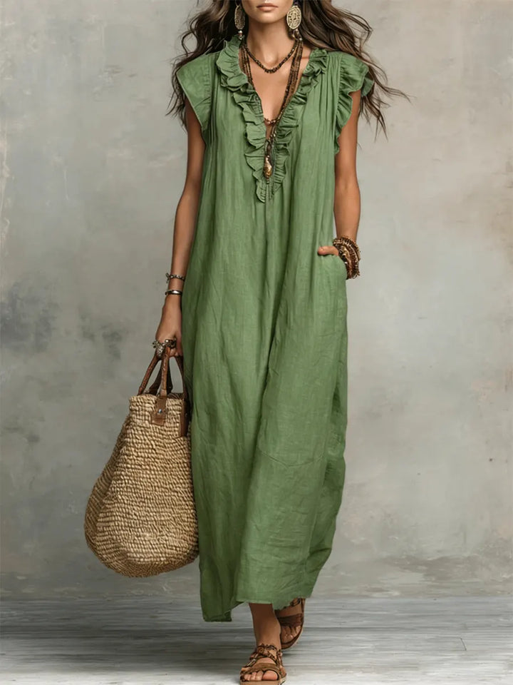 Camélia | Bohemian Maxi Dress