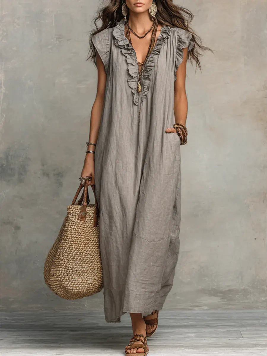 Camélia | Bohemian Maxi Dress