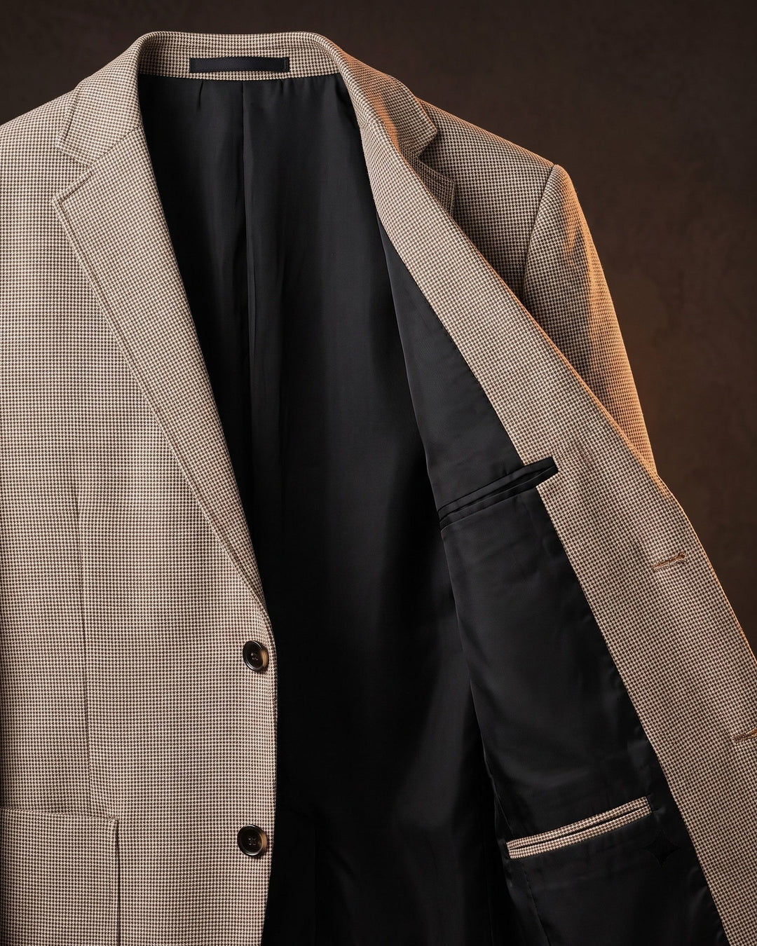 Ricardo Micro-Houndstooth Blazer