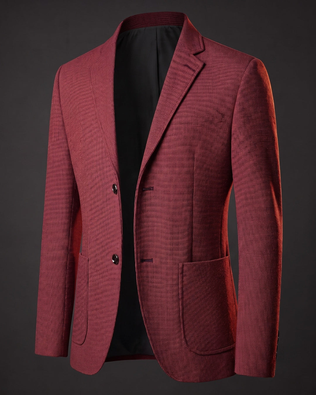 Ricardo Micro-Houndstooth Blazer