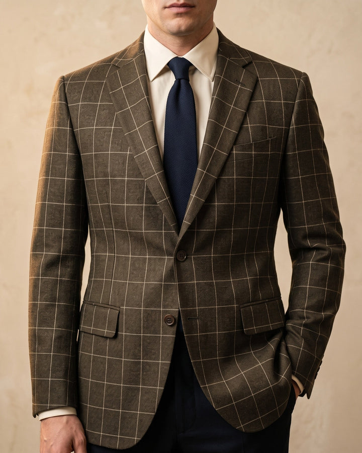 Rocco Windowpane Blazer