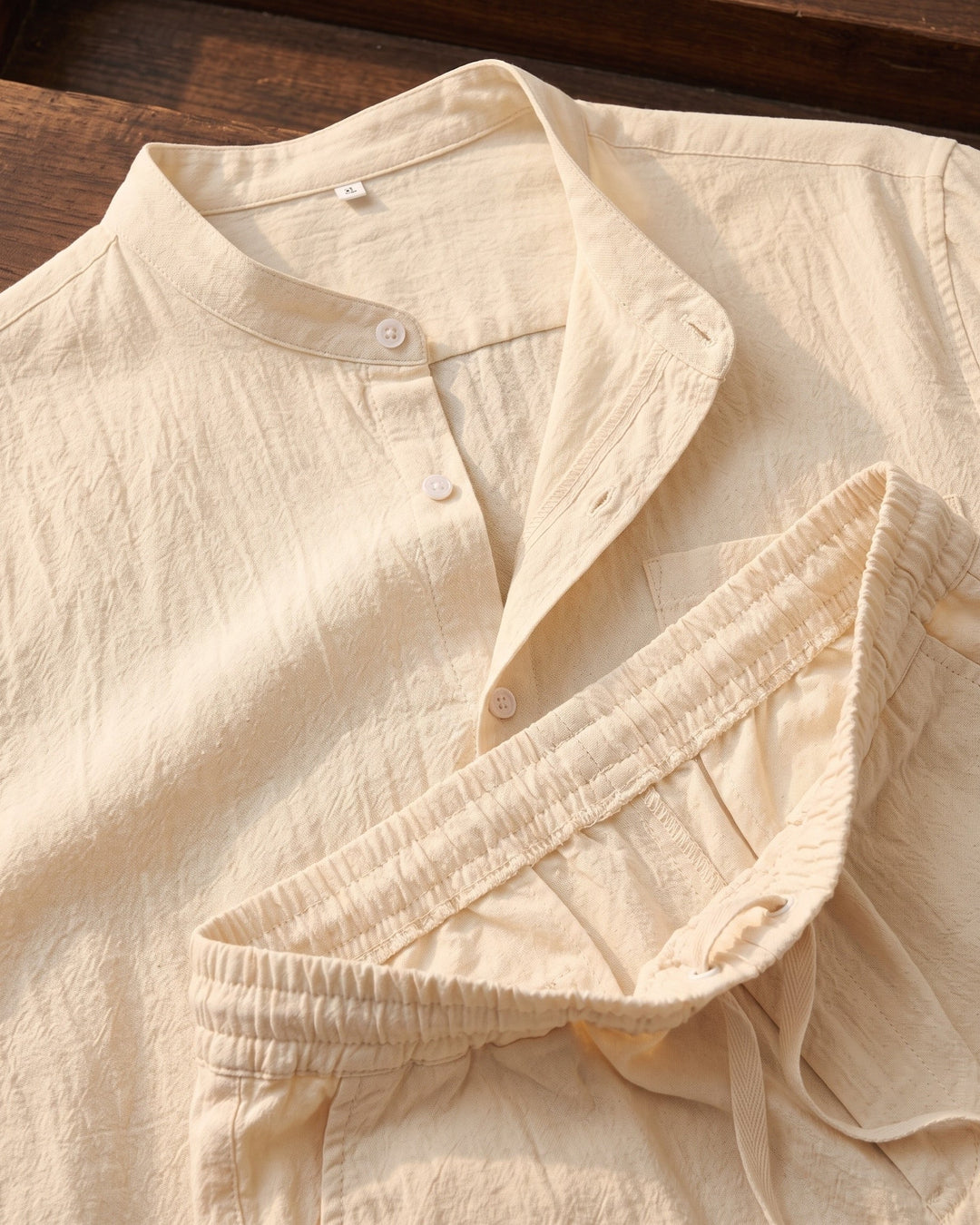 Zeno Linen Shirt and Trouser Set